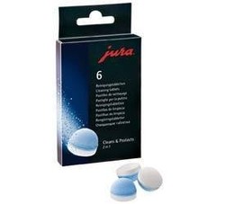 6 Pastilles de Nettoyage Jura